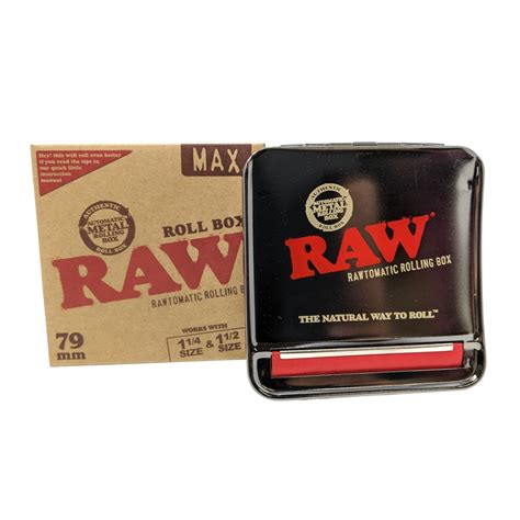 raw metal box roller|raw 79mm automatic roll box.